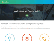 Tablet Screenshot of kenshoou.com